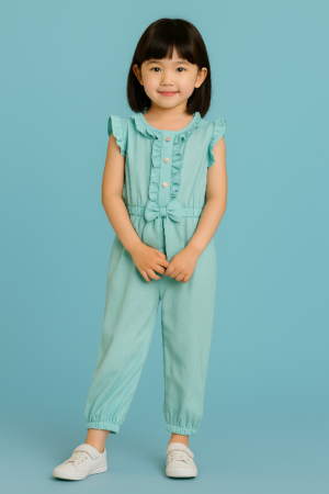 Girls Full Jumpsuit