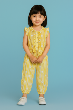 Girls Full Jumpsuit