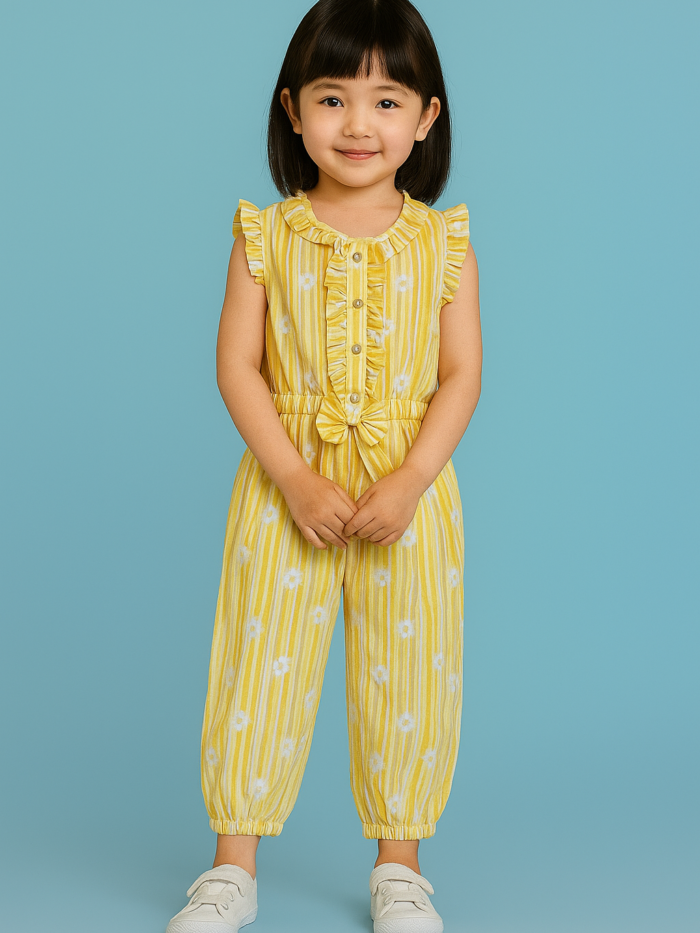 Girls Full Jumpsuit