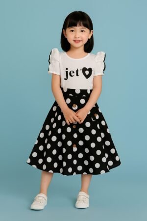 The "Polka-Dot Dream" 1-Piece Mock Frock